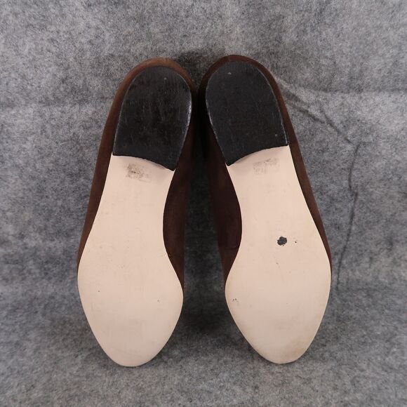 Naturalizer Shoes Womens 7 Loafer Flats Fashion Classic Career Cap Toe Leather - Picture 13 of 16